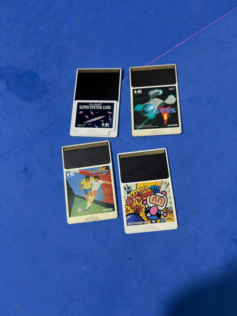 Pc engine cartao jogos