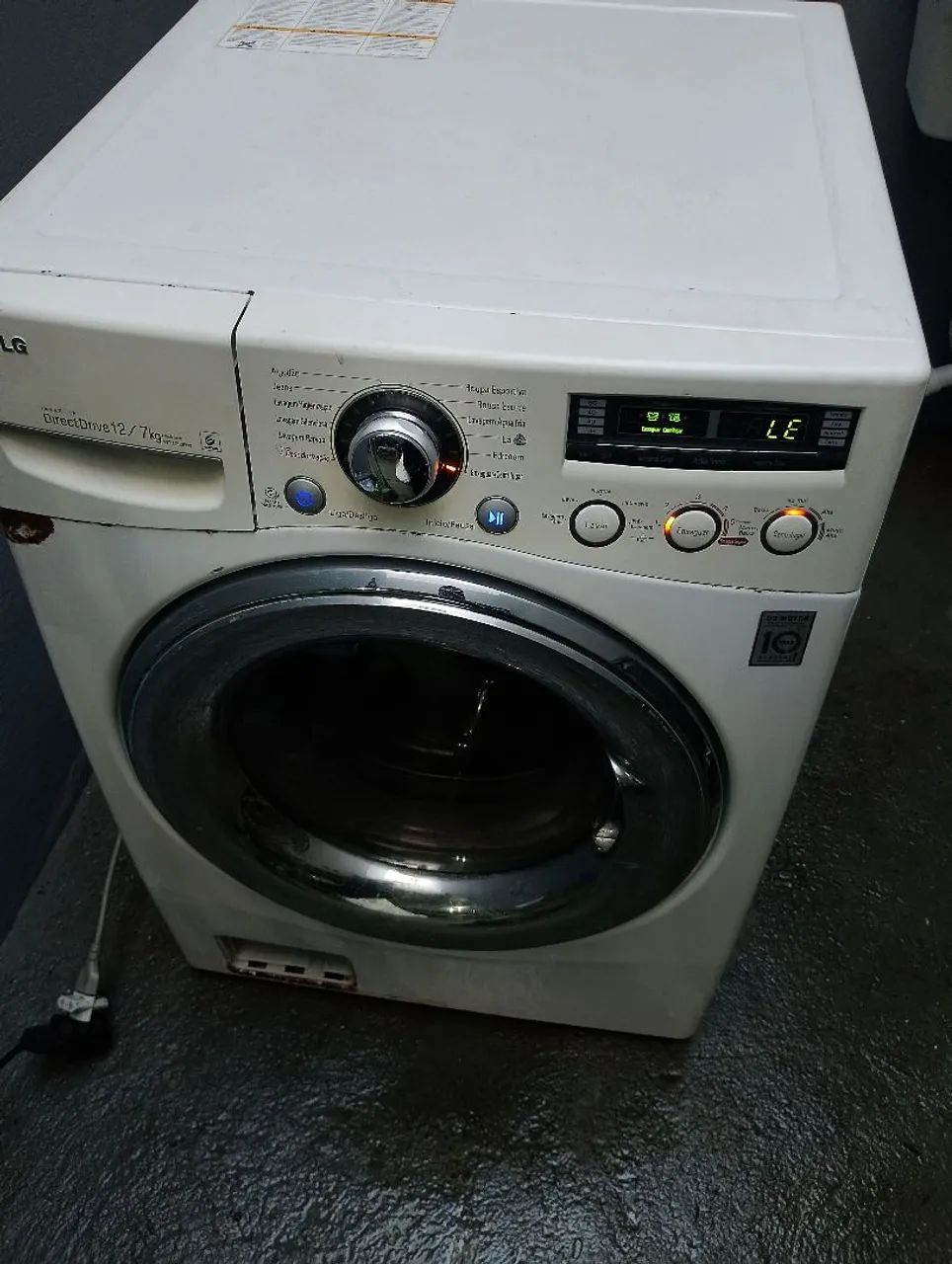 Lava e seca LG 12kg COM DEFEITO - Foto 4