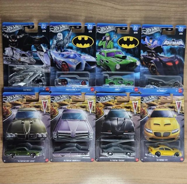 Hot Wheels Silver Series Batman e Pontiac - A partir de R$ 45,00