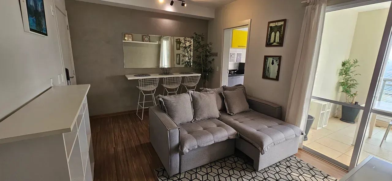 Thera Residence Berrini - 66m² Mobiliado + 2 quartos + vaga