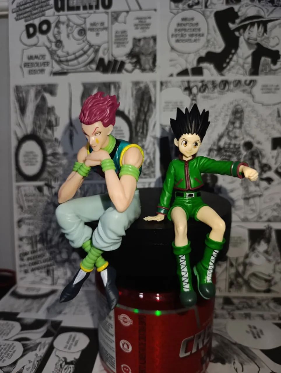 OPORTUNIDADE | Figures Gon Freecss e Hisoka Hunter x Hunter Colecionavel