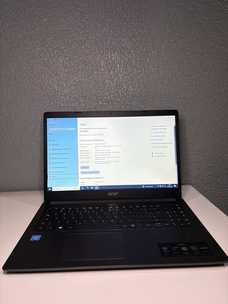 Notebook acer aspire 3  - Foto 2