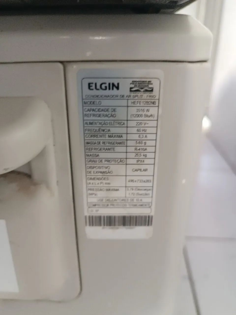Ar condicionado Elgin 12000 BTUs em ótimo estado   - Foto 4
