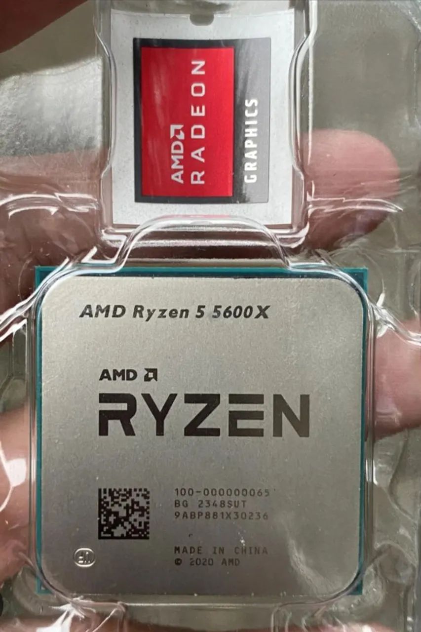 Processador RYZEN 5600X  valor 750,00