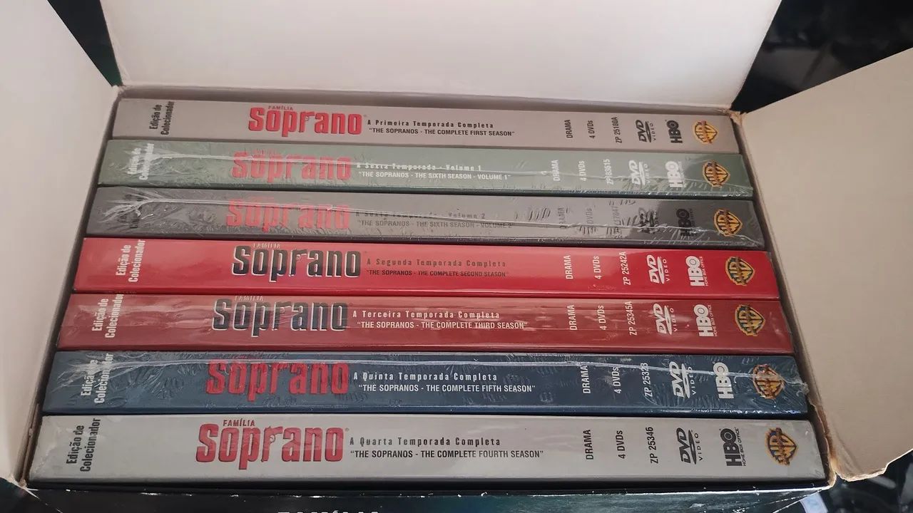 Box filme DVD família soprano - Foto 5