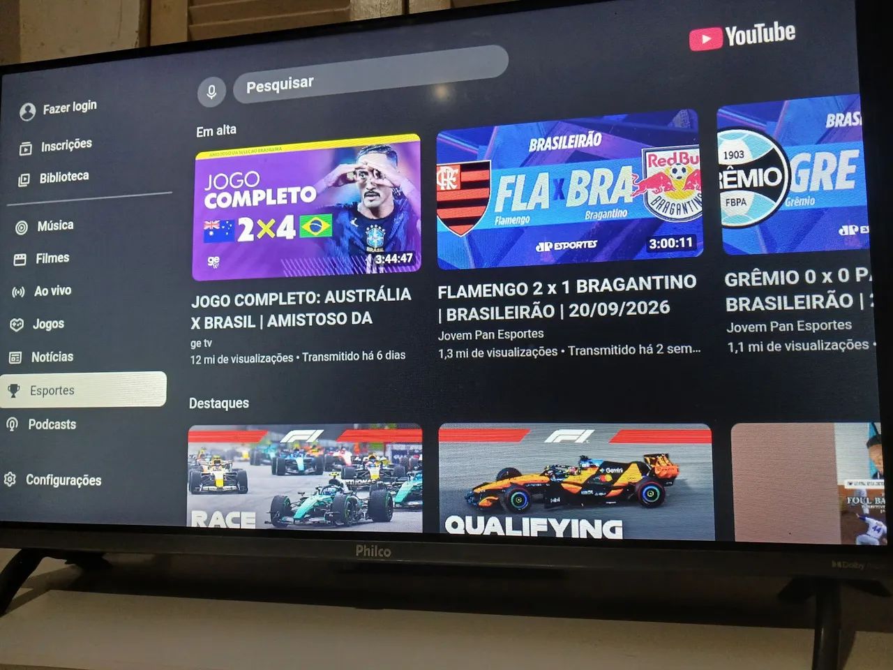 Estou vendedo uma TV esmart de 32 polegadas de marca fhilco - Foto 5