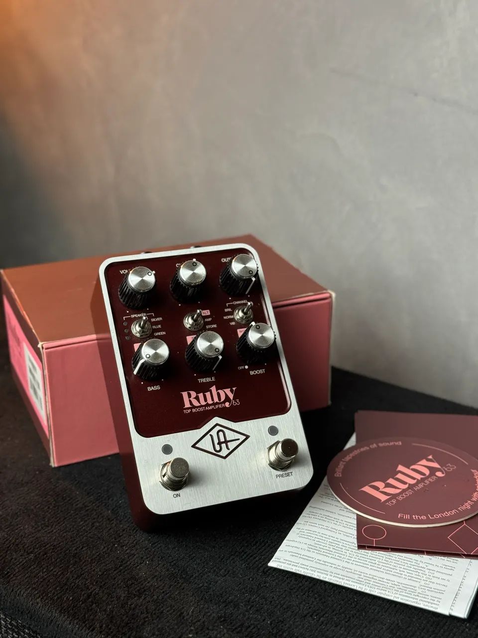 Pedal Universal Audio UAFX Ruby 