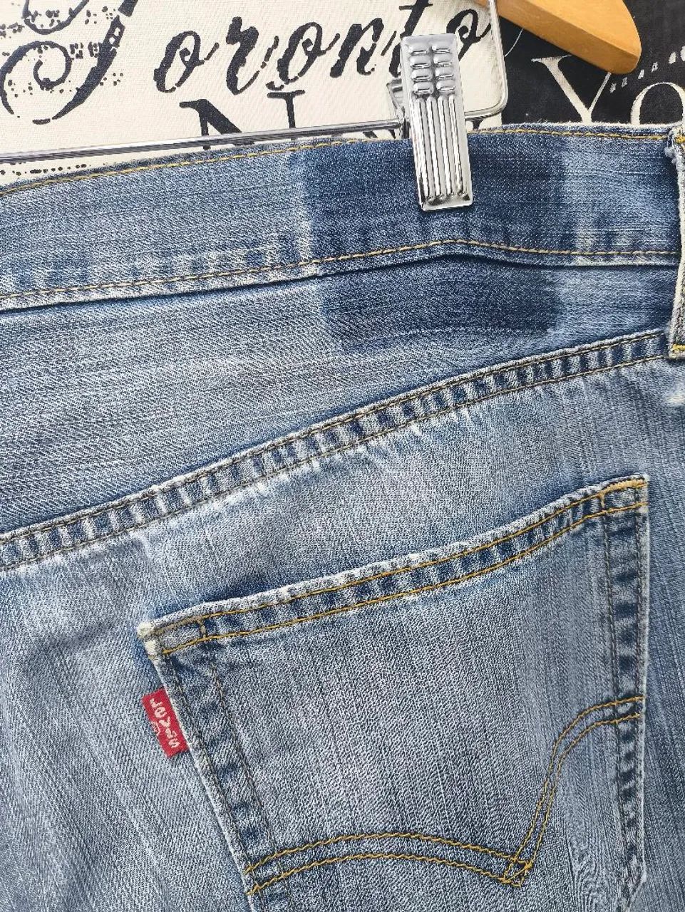 Calça Jeans Levi's Tam 46 Cód 4593 Usado/Original  - Foto 3