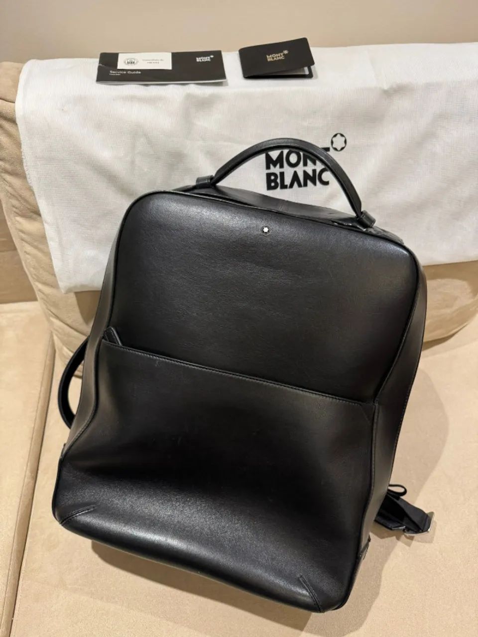 Mochila Montblanc, uso raro.