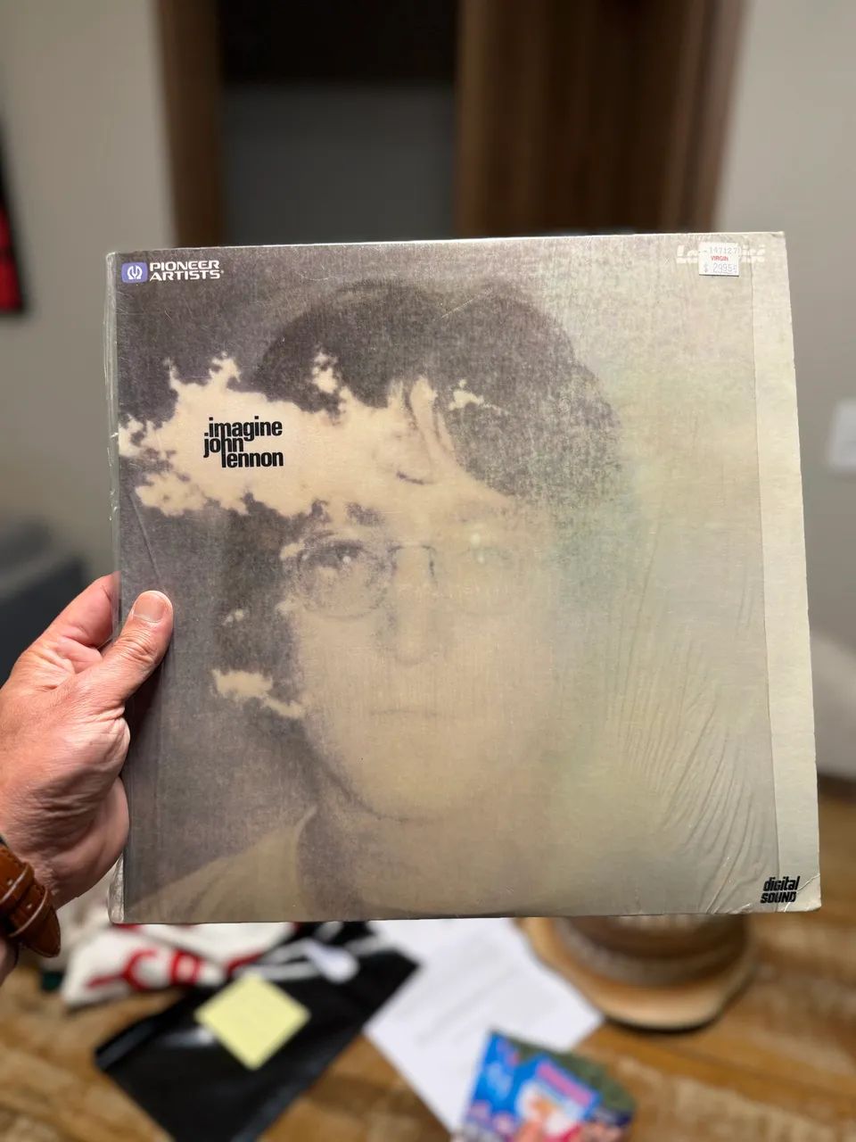 RARIDADE - Laserdisc de Imagine de John Lennon