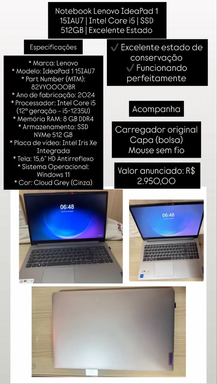 Vende-se Notebook  - Foto 2