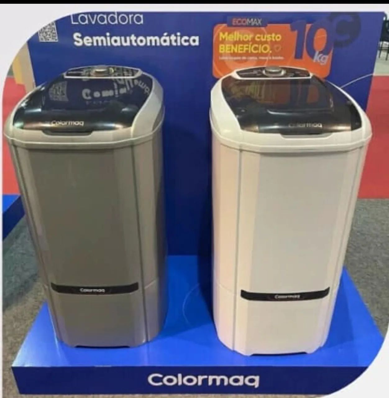 Tanquinho 10kg - Branco ou cinza 