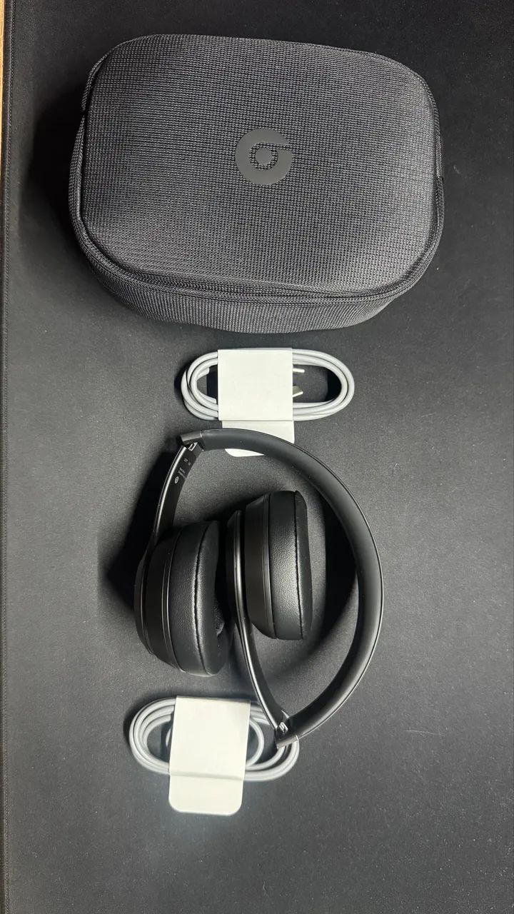 Fone Beats Solo 4 Preto - Foto 2