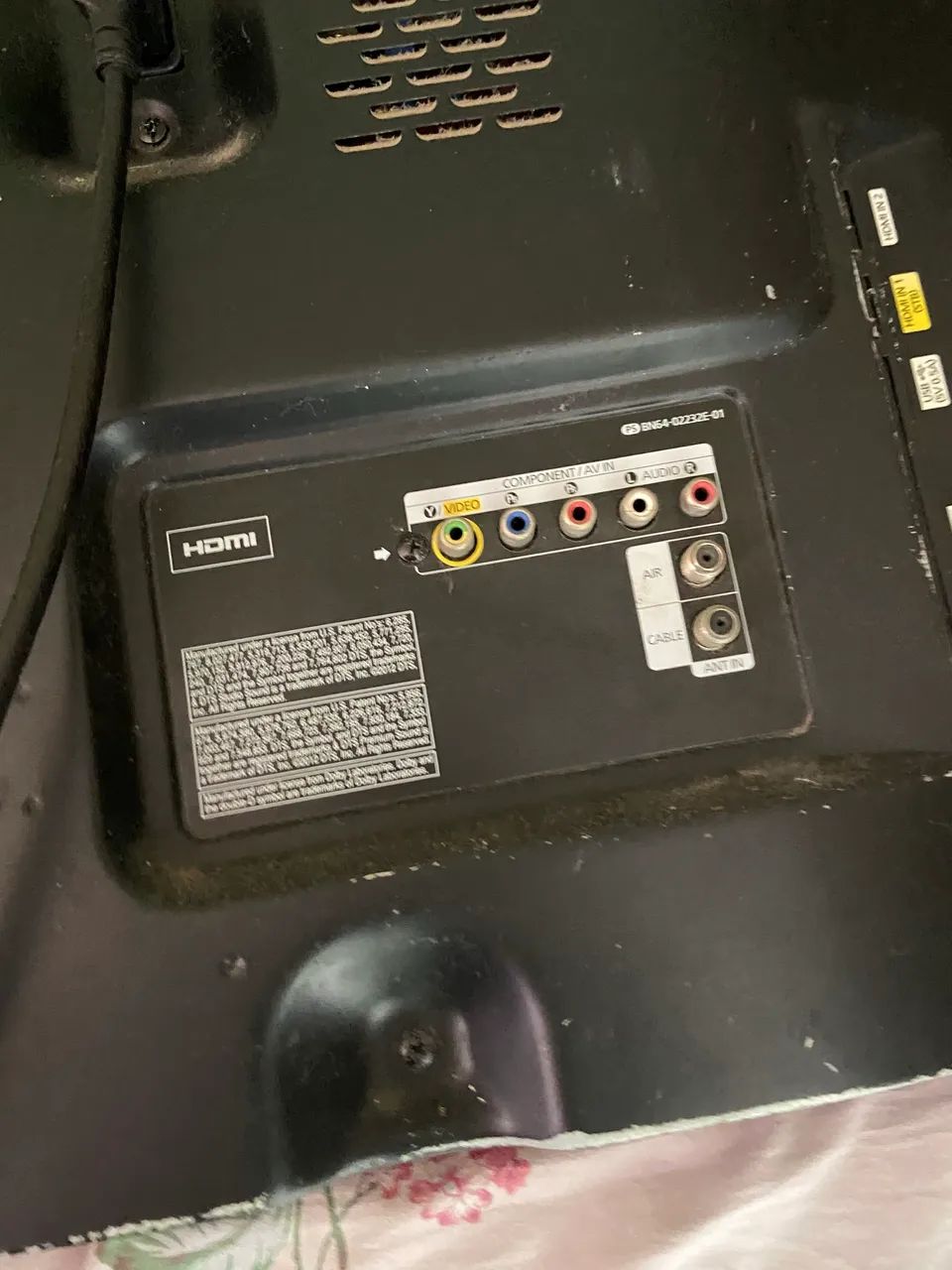 Tv samsung com defeito  - Foto 4