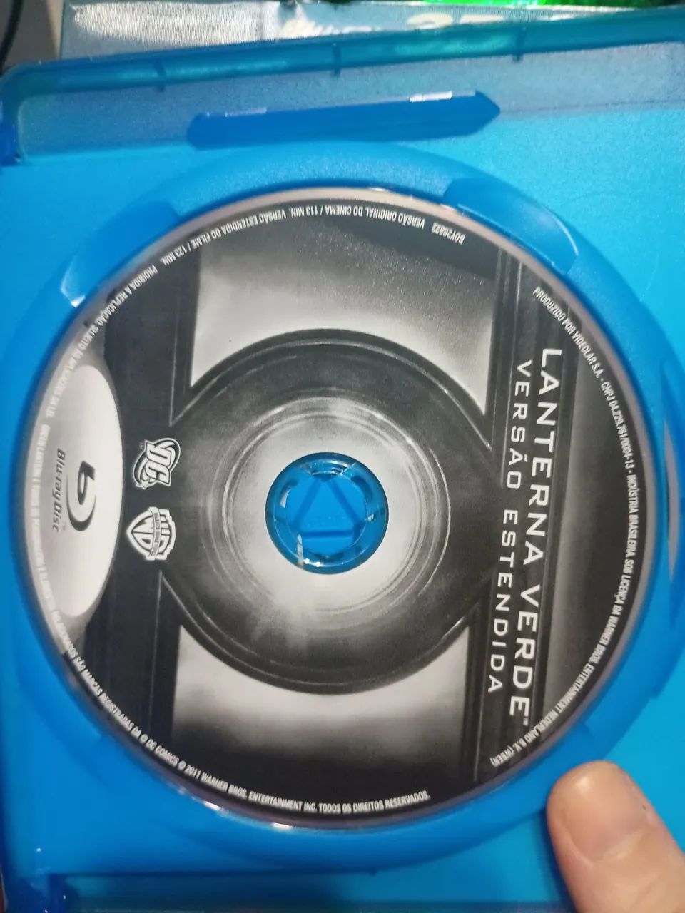 Blu Ray lanterna verde 3D  BD original com luva lenticular - Foto 3