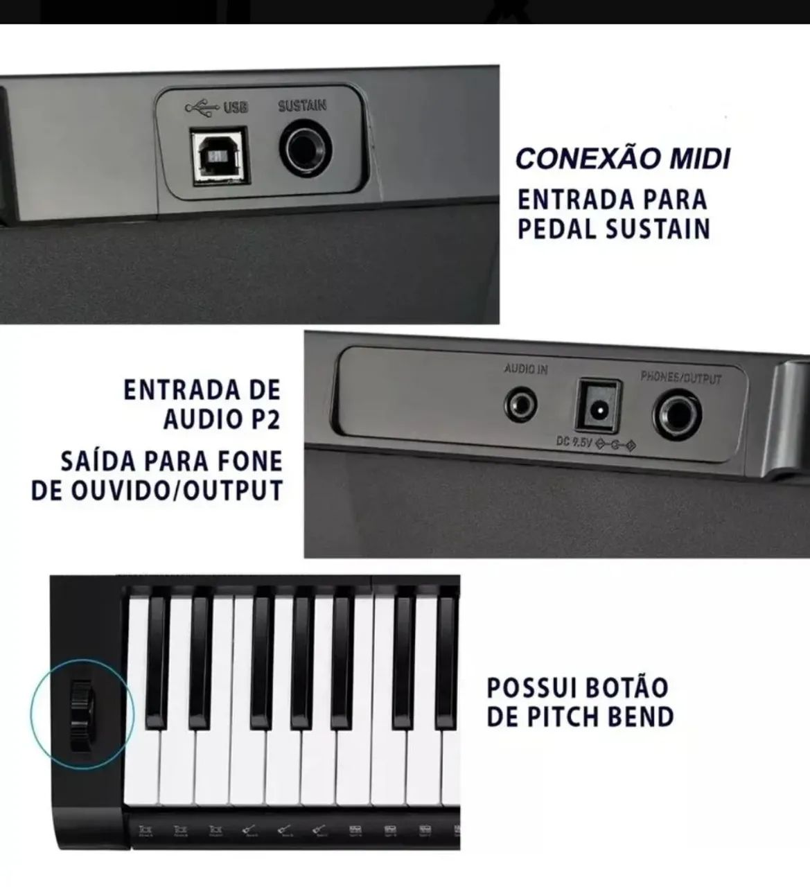 Teclado Cássio CTK-3500 - Foto 2