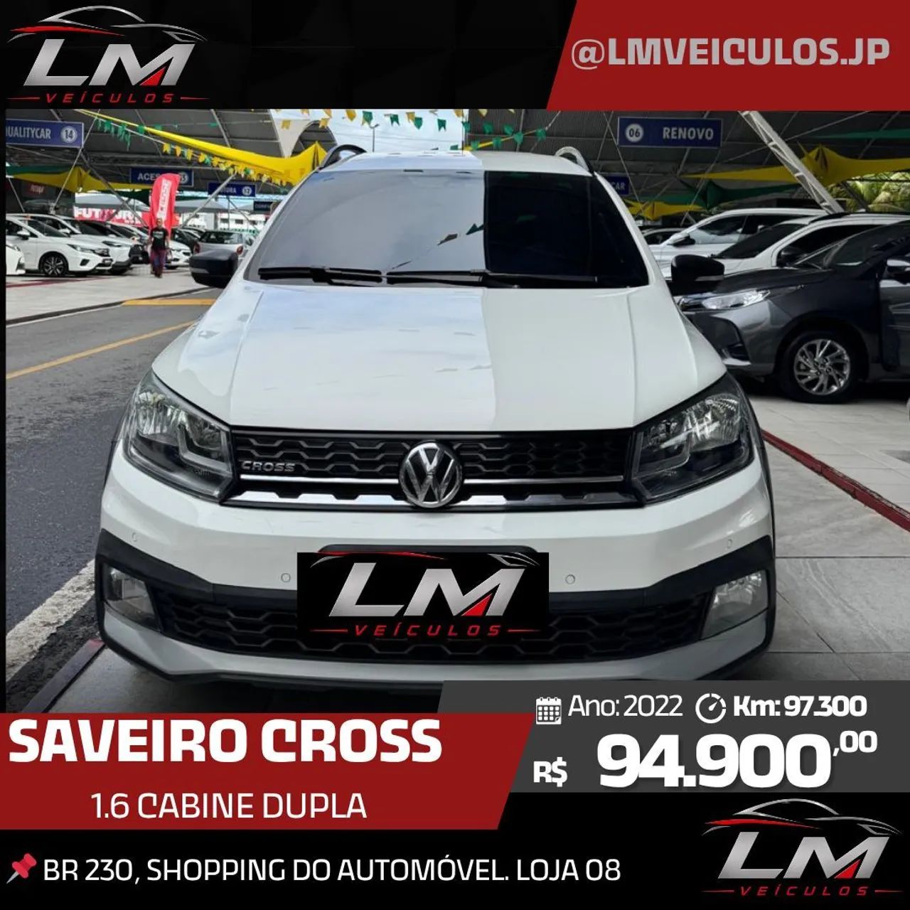 Volkswagen Saveiro Saveiro CROSS 1.6 T.Flex 16V CD 2022