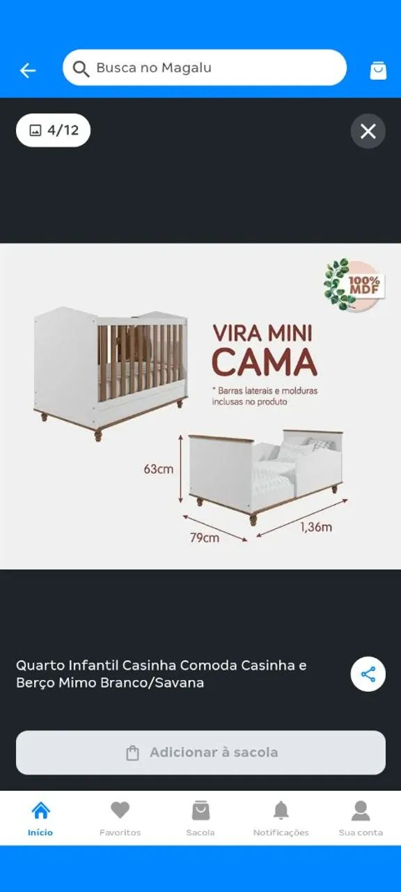 Berço/Cama Mimo Permobilli - Foto 2