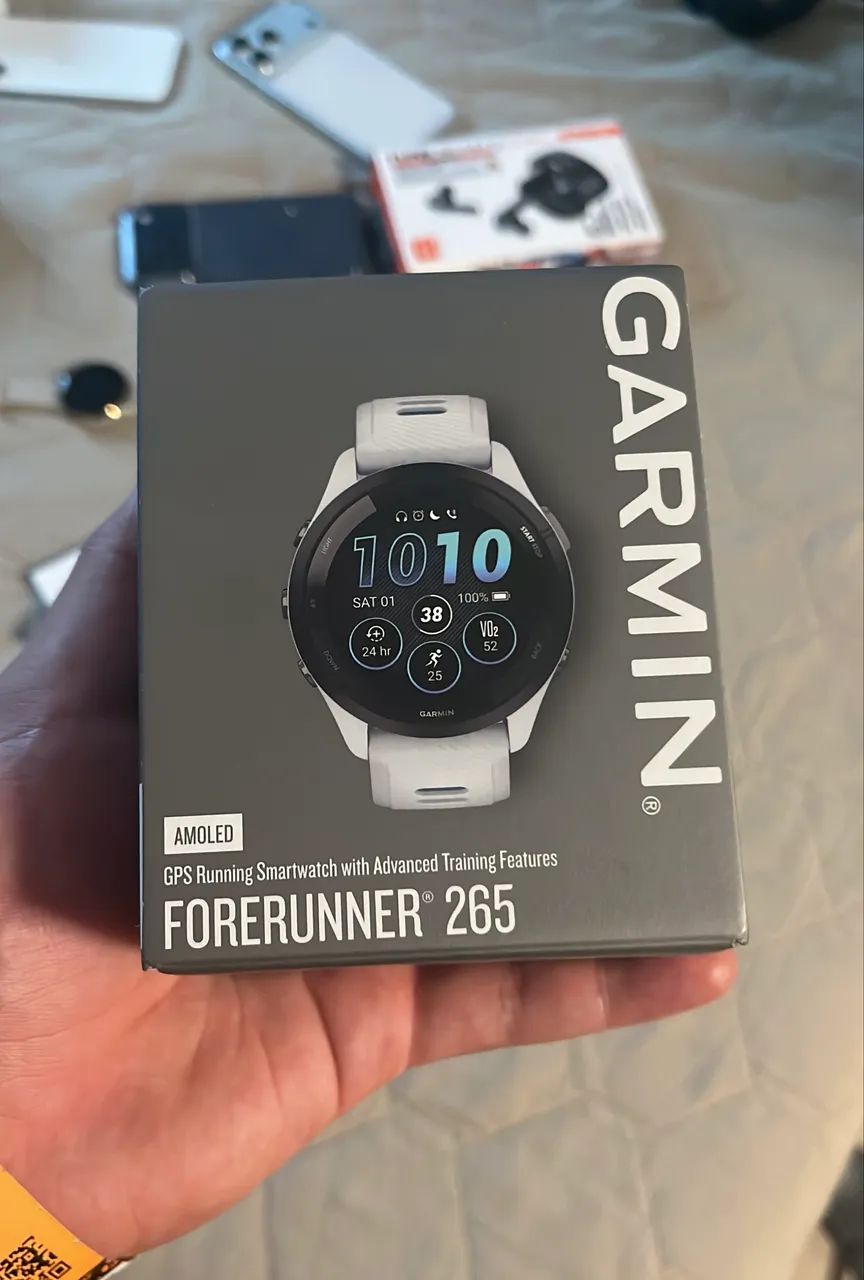 Garmin forerunner 265 white - Smartwatches - Borda do Campo, São