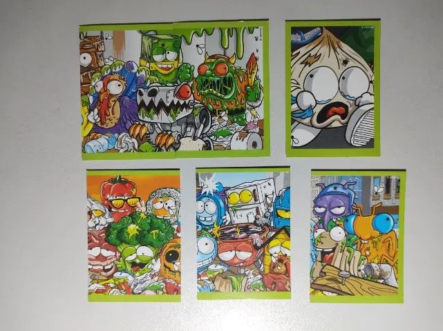 Figurinhas do Álbum Trash Pack - Foto 4