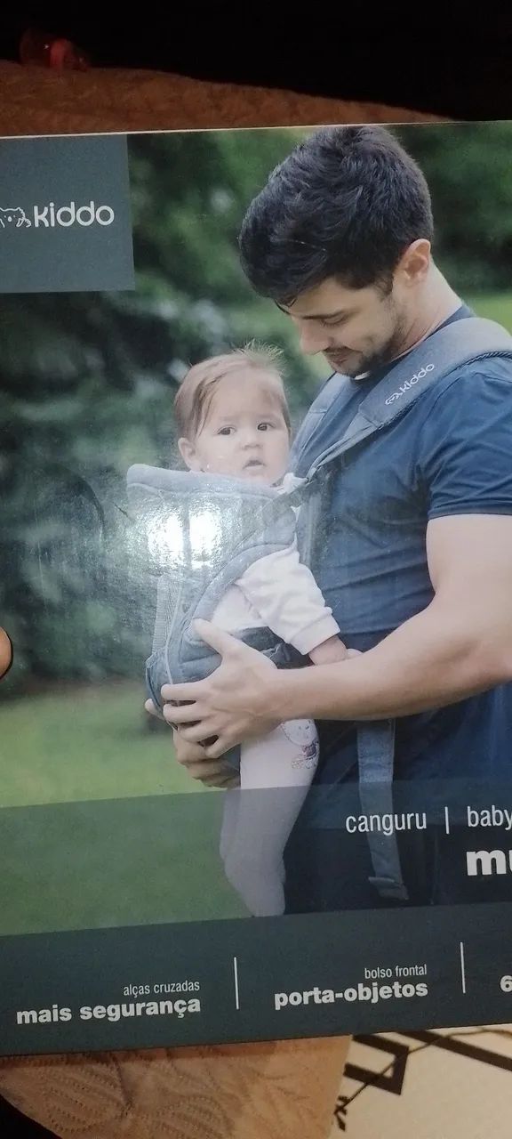 Canguru Kiddo para Bebê - Confortável e Prático - Foto 3