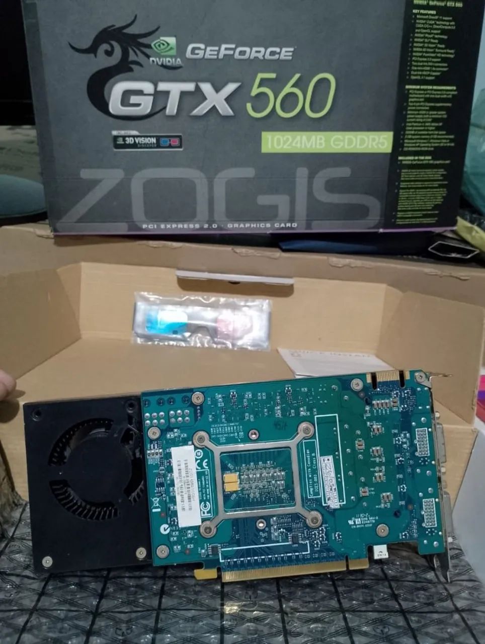 Placa De Video Geforce GTX 560 Zogis - Foto 5