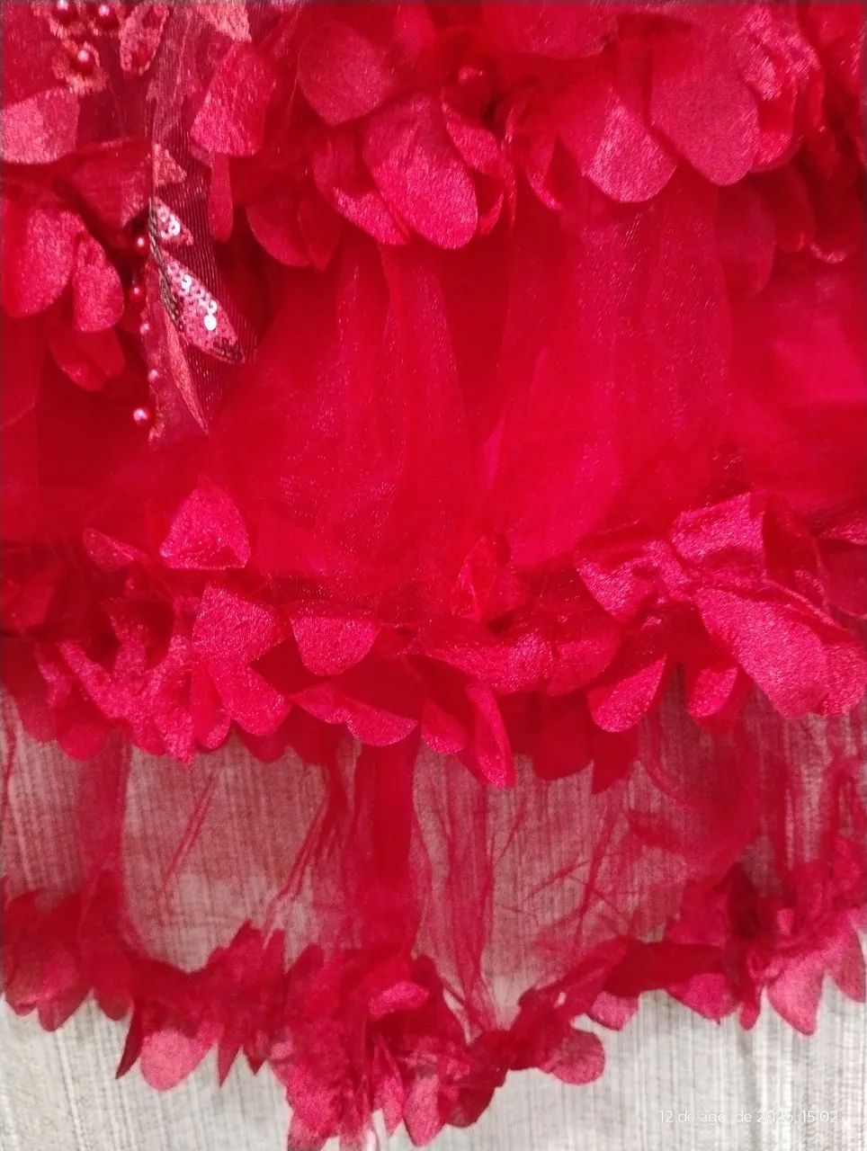 Vestido de festa vermelho - Foto 3