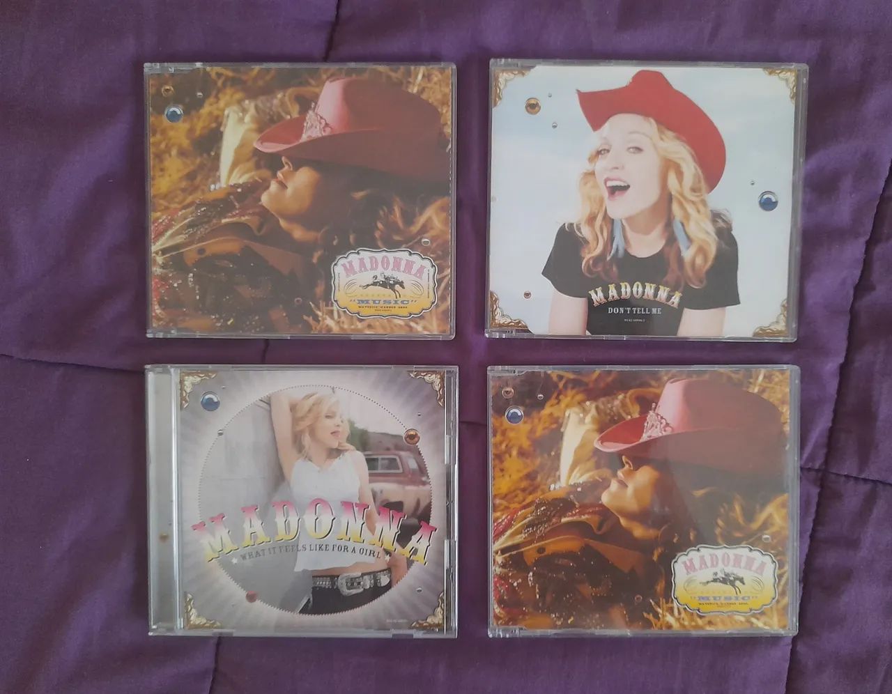 Madonna CDs Singles Era de Music Collection.