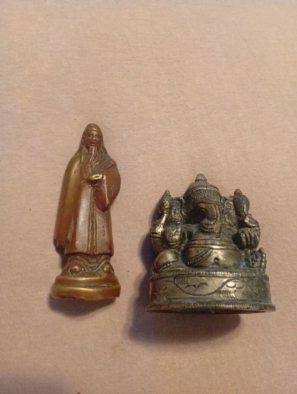 Estátua em Bronze da Sabedoria e a Ganesha - Foto 4