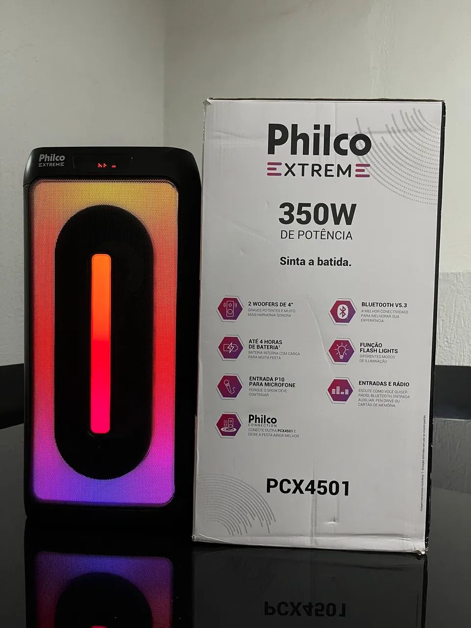 Caixa de som Philco 350W - Foto 2