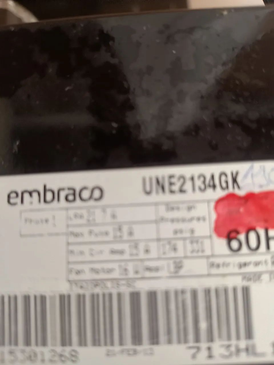 Unidade condesadora sem compressor, marca Embraco  - Foto 2