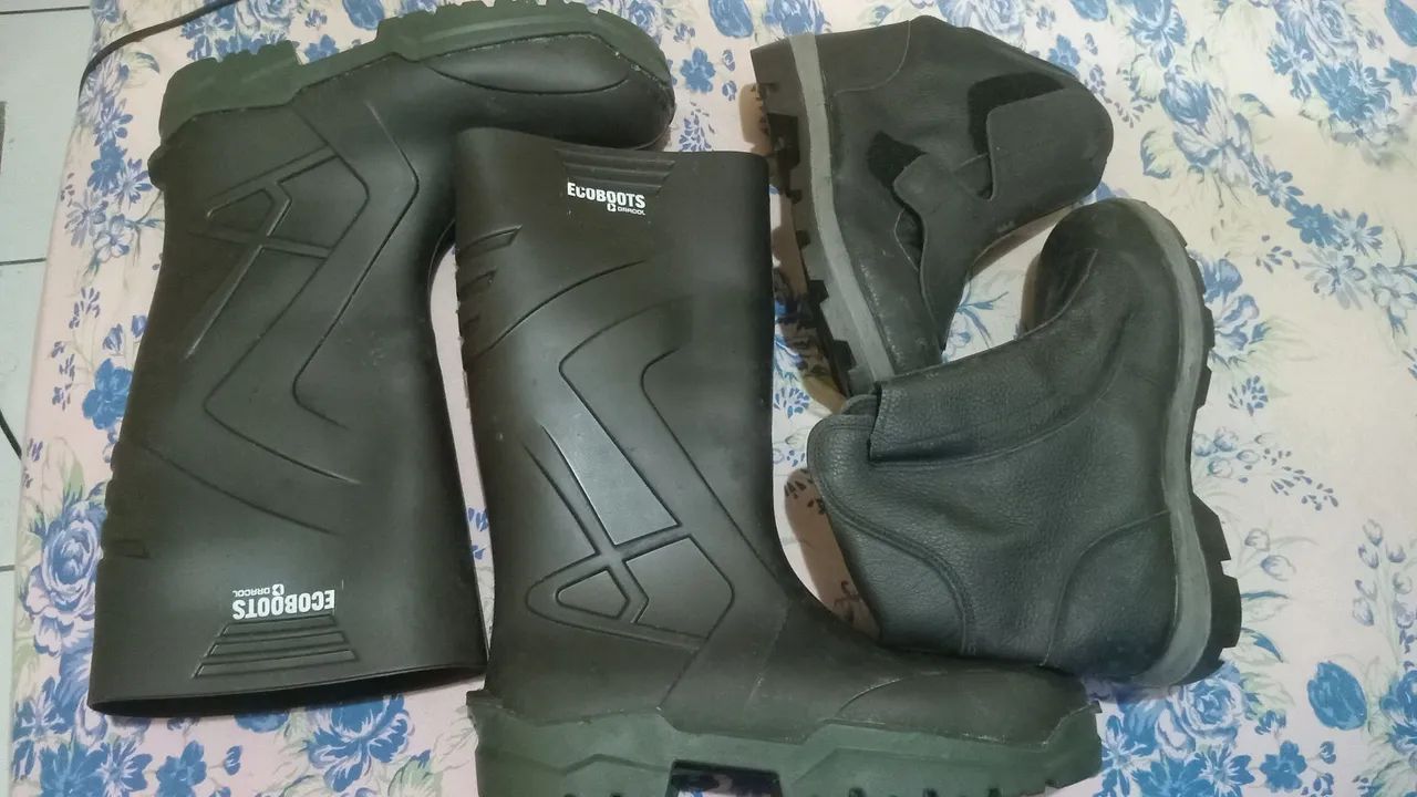 Vendo 2 pares de botas novas  - Foto 3