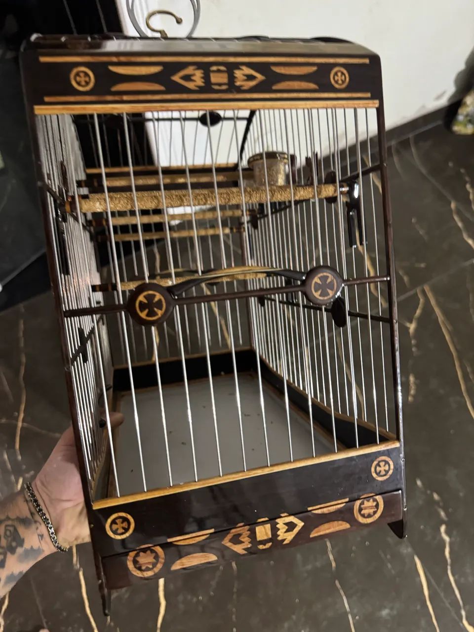 Gaiola coleiro super luxo  - Foto 3