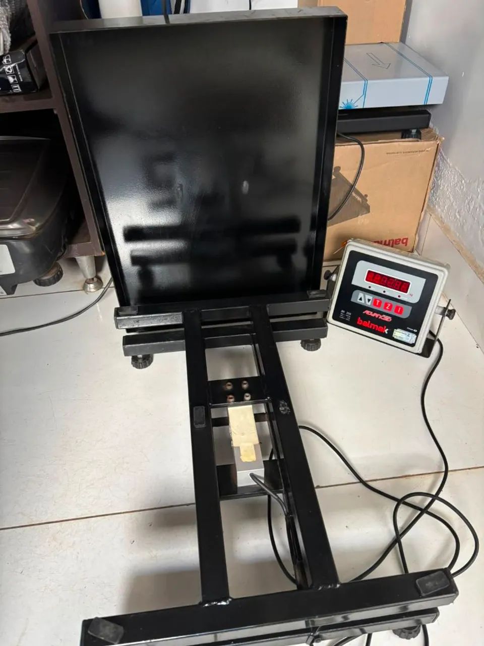 Balança Balmak Bk-300 kg com bateria  - Foto 3