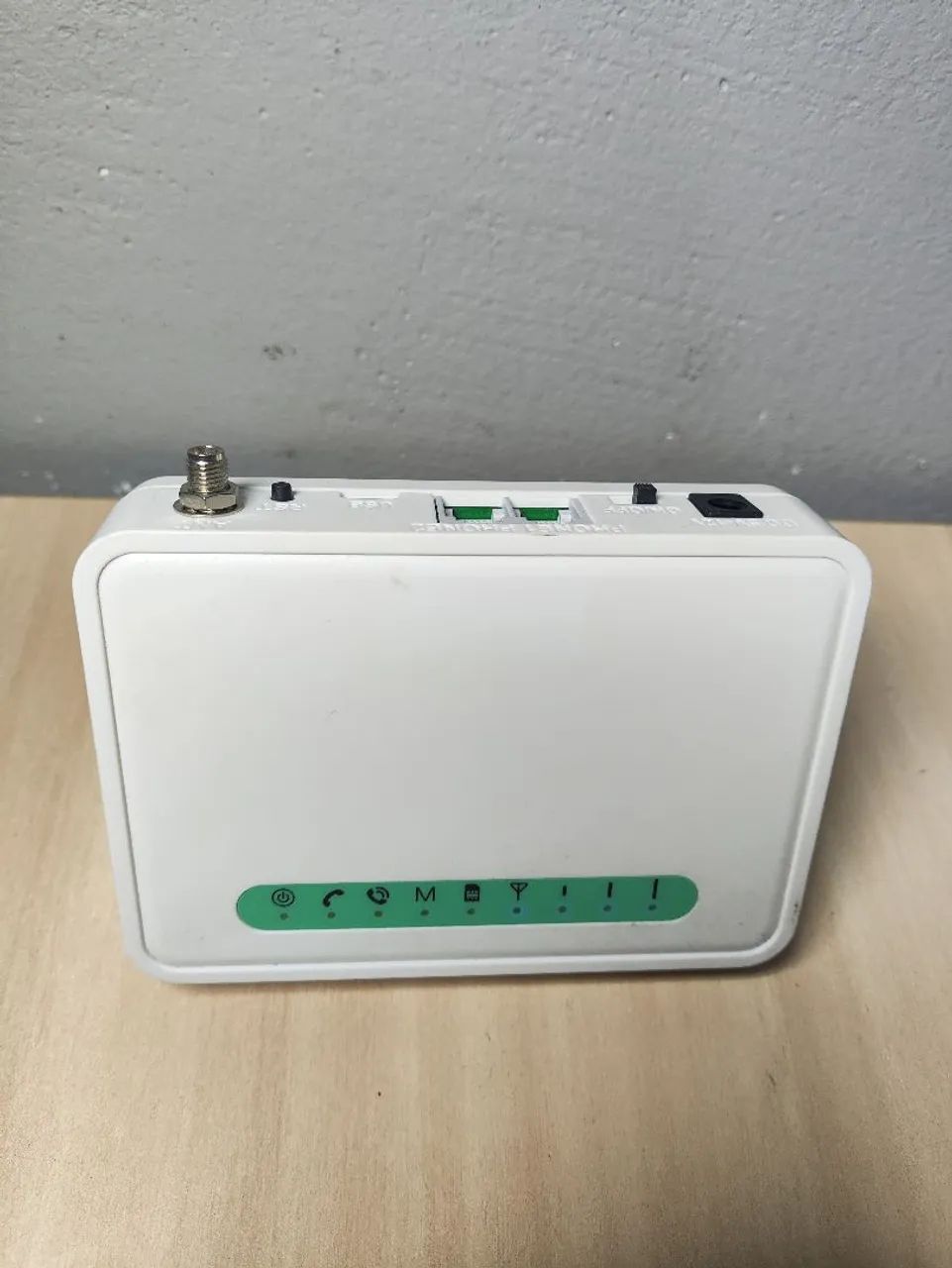 Interface celular 2G testado e aprovado com fonte e antena (igual Intelbras)