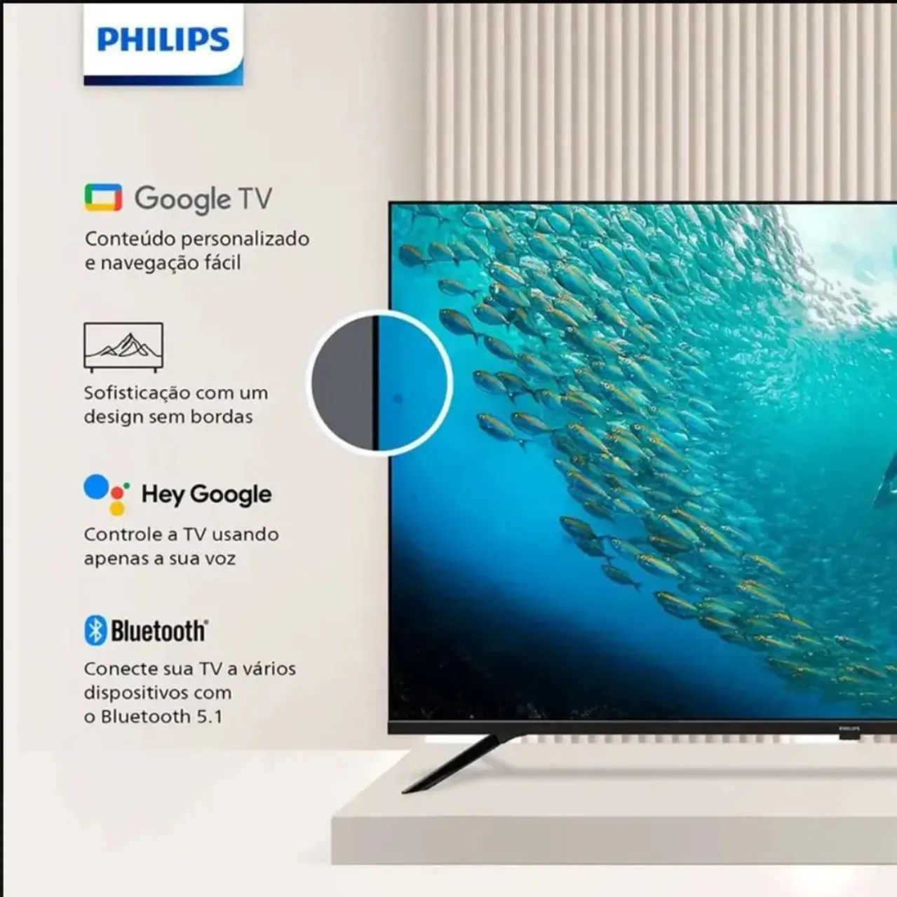 philips smart tv 50 4k uhd  - Foto 3