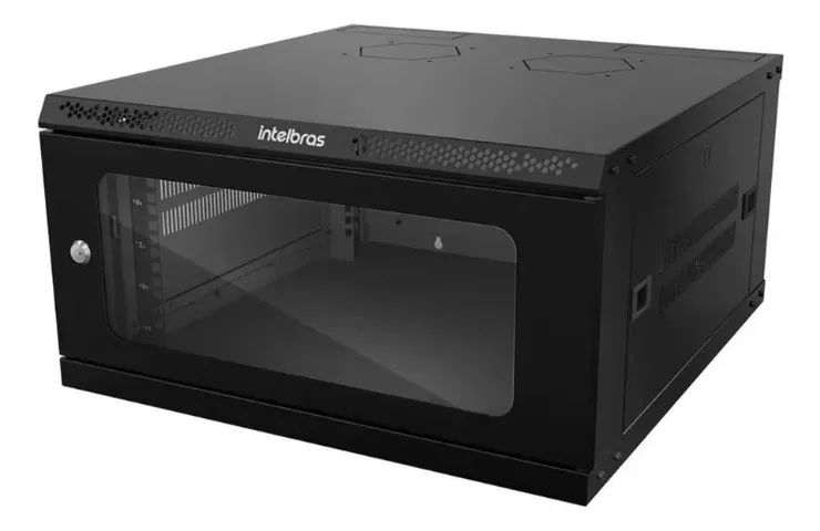Mini Rack Desmontável Parede 5u X 570mm Mrd 557 Intelbras - Foto 4