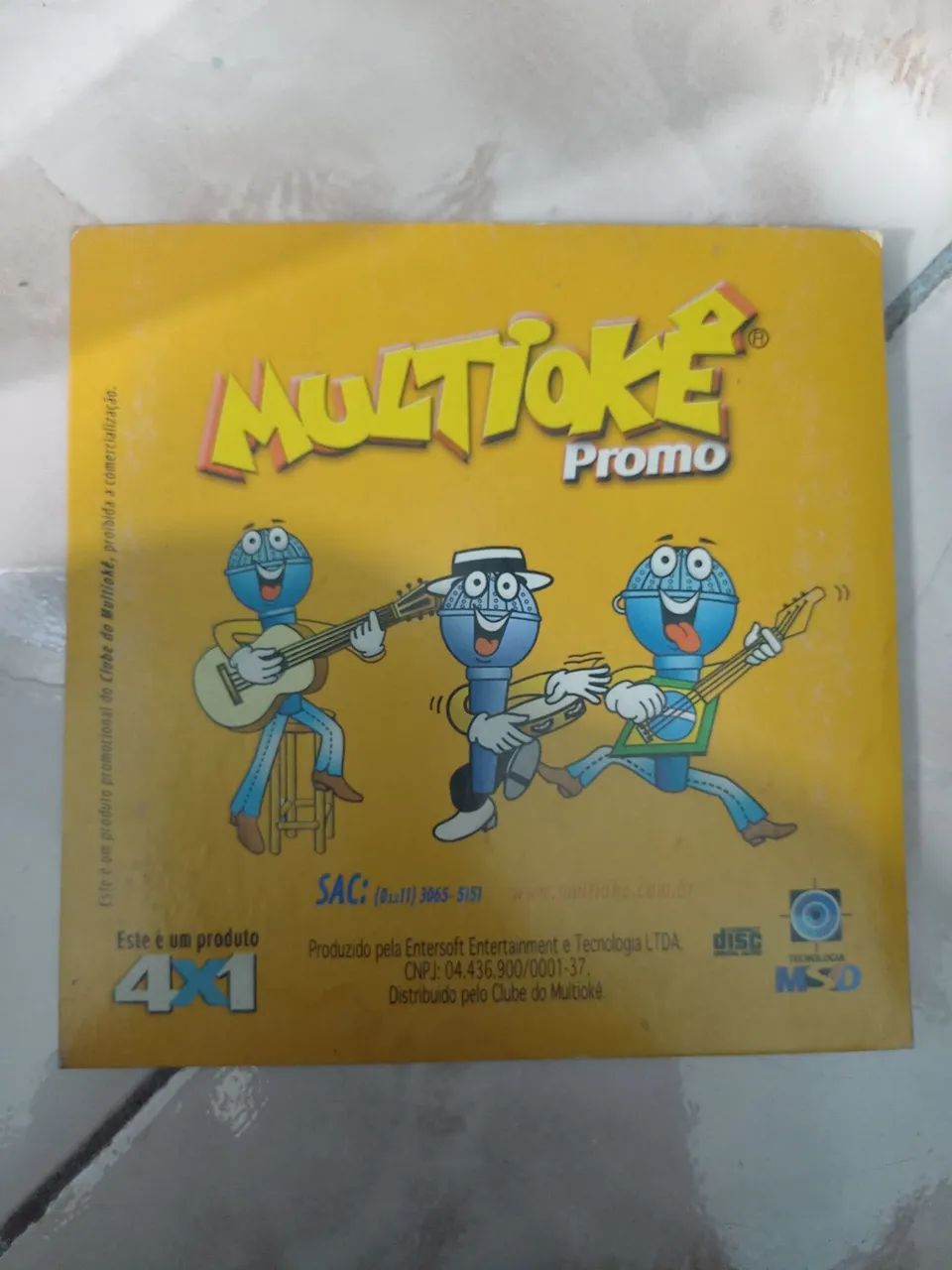 CD / DVD Karaokê Multiokê Promo - Coleção / Antigo - Foto 2