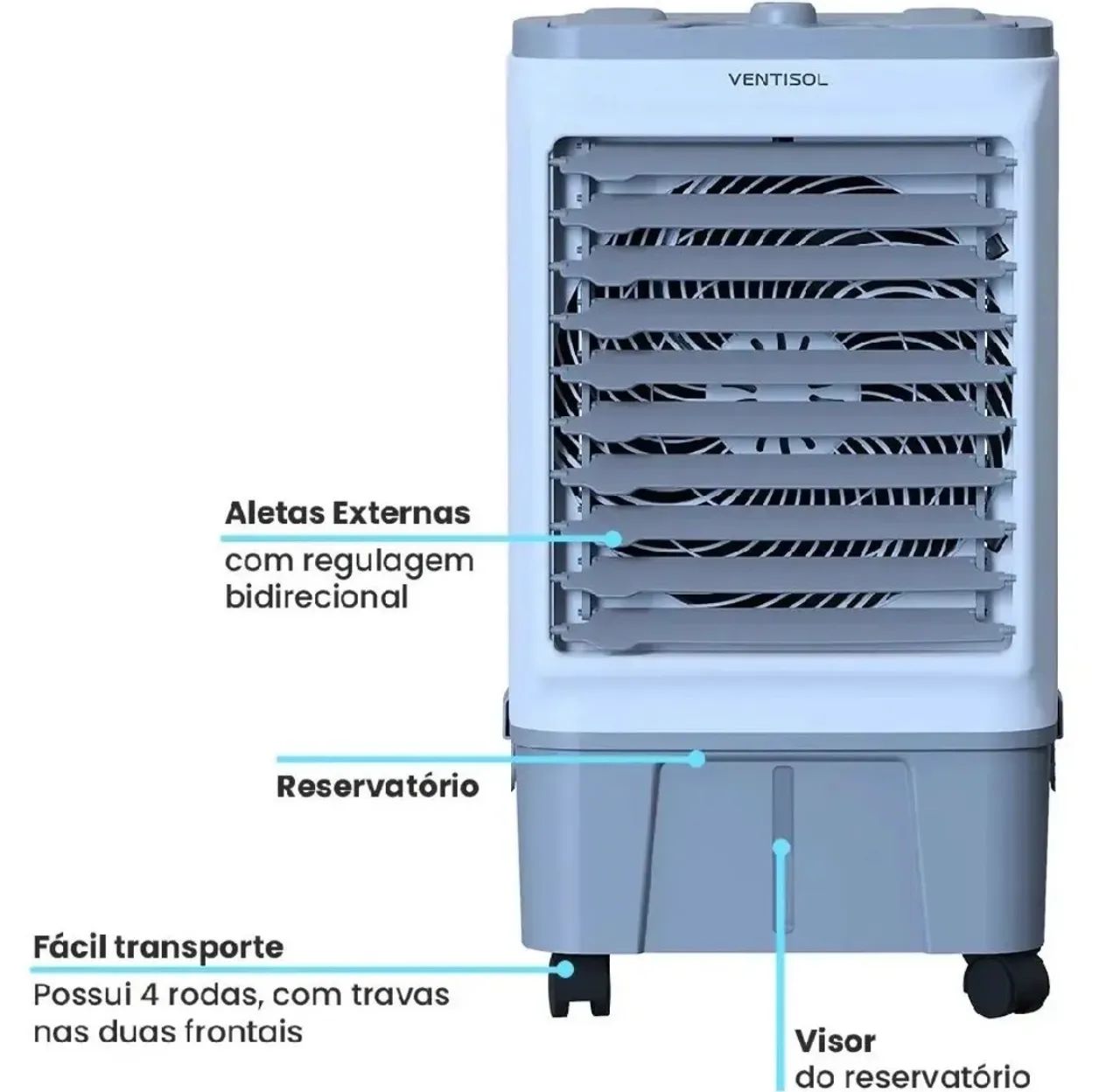 Climatizador/ventilador (Parcelo no cartão de crédito) não entrego - Foto 3
