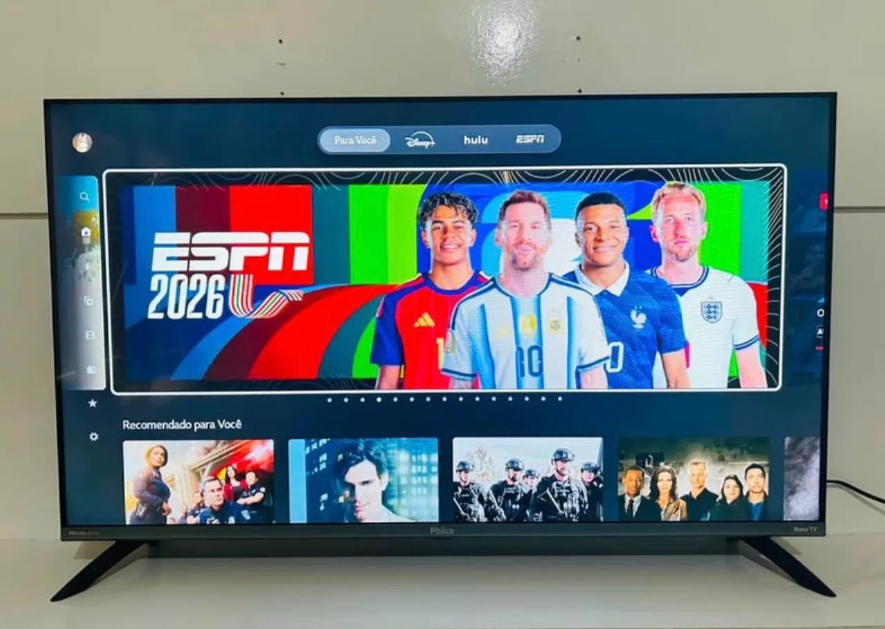 Smart tv Philco Roku 32 polegadas impecável  - Foto 2