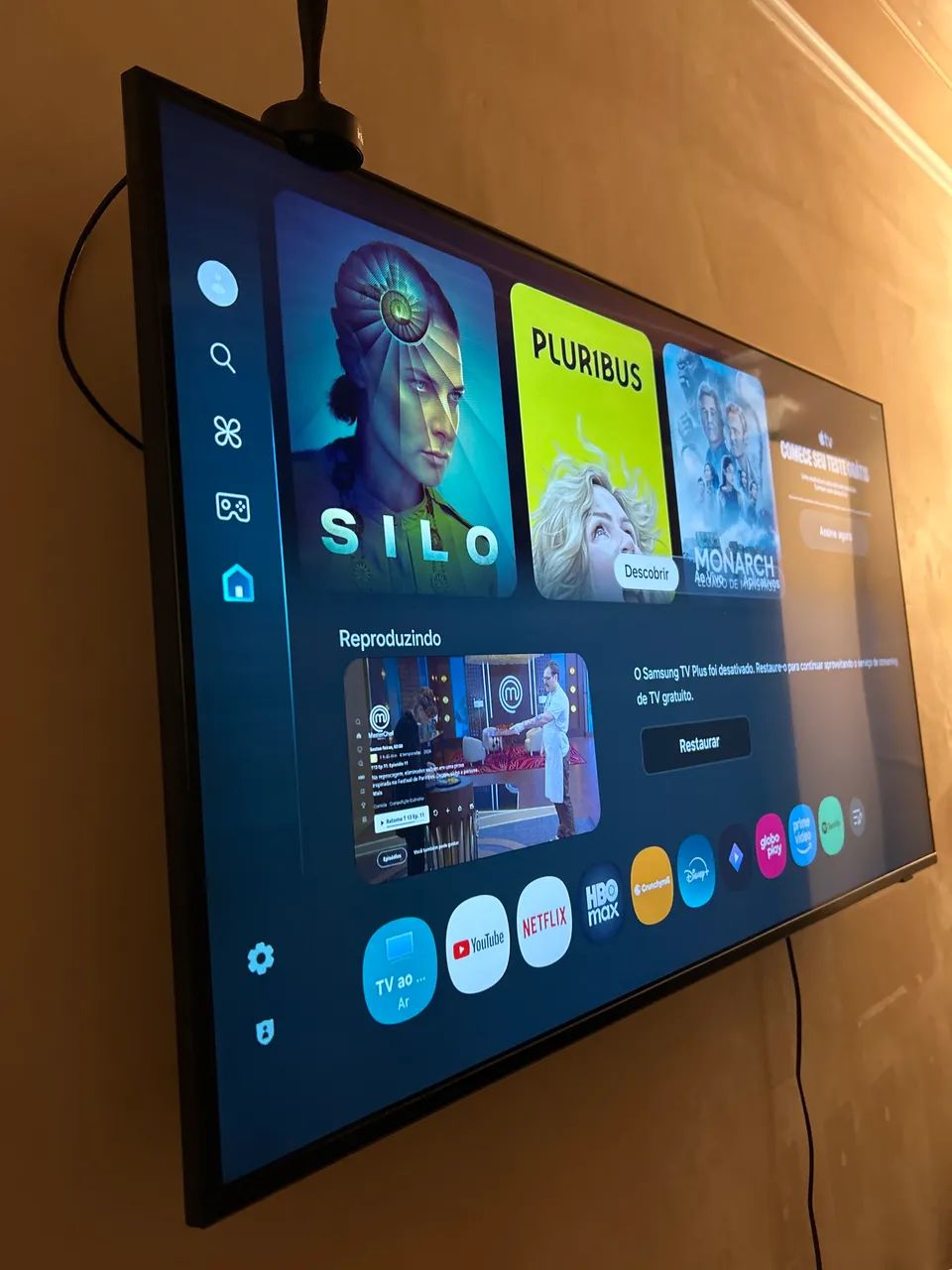 Tv Samsung 43 polegadas 4k - Foto 2
