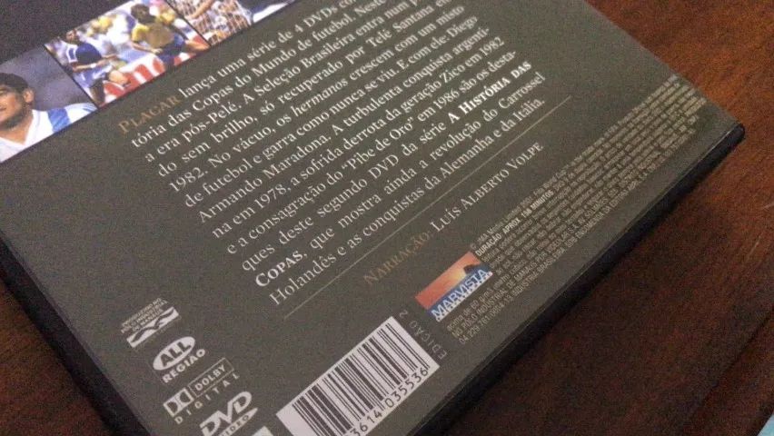 Dvd Placar A historia das copas vol 2 perfeito! - Foto 3