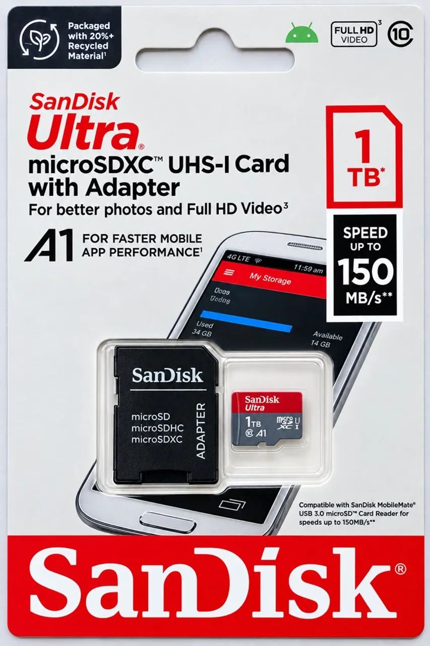 CARTÃO DE MEMÓRIA 1TB