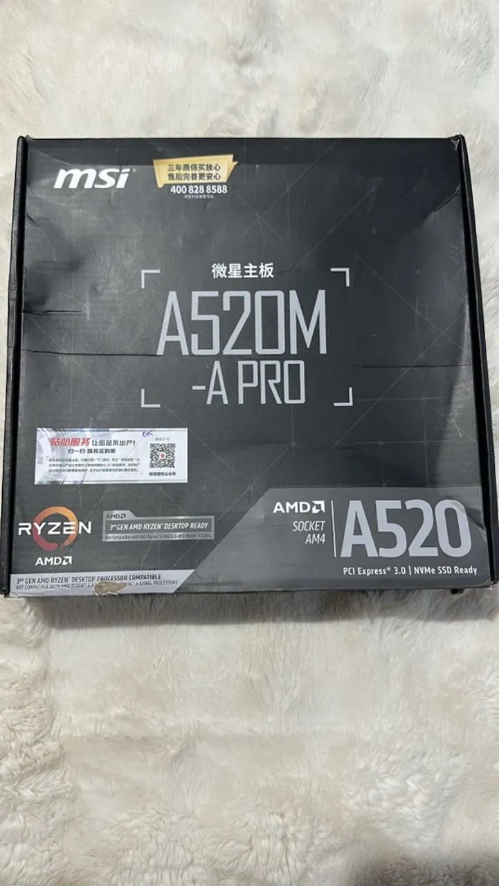 Placa Mãe A520 A PRO - MSI