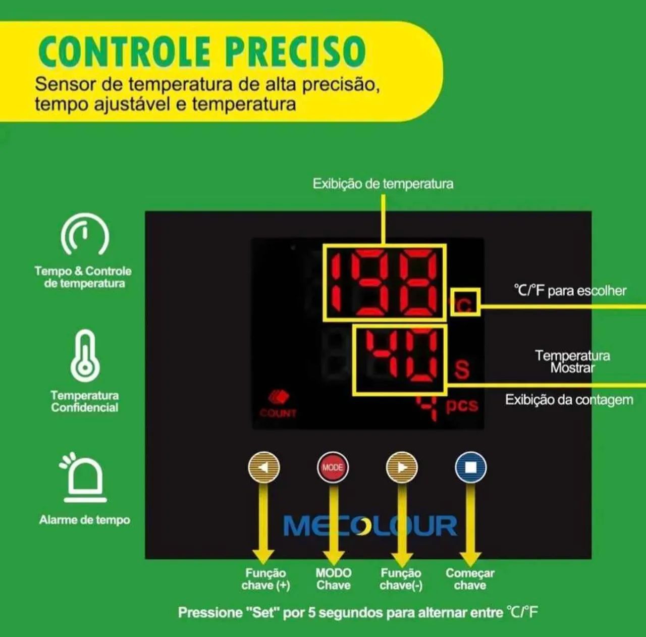 Prensa de Bonés e Canetas 220V - Foto 5