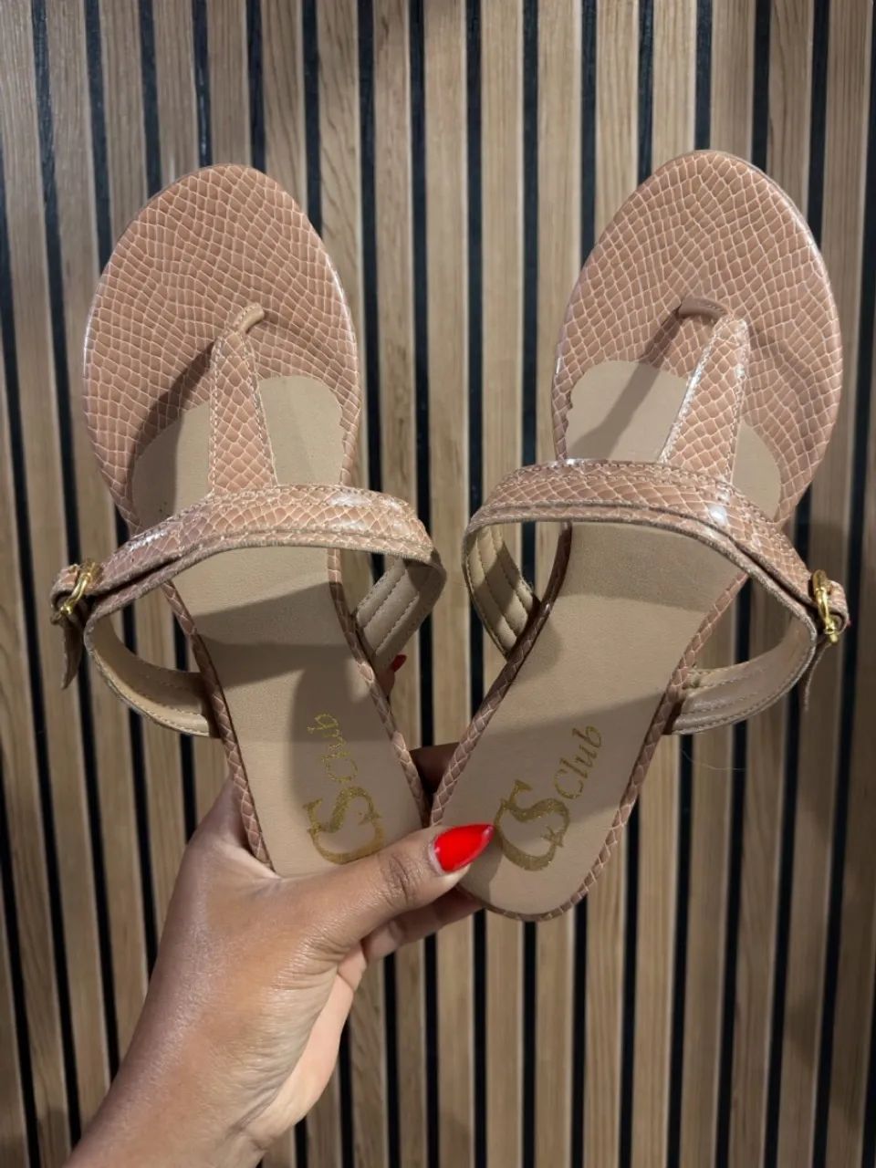 Rasteirinha Carmen Steffens