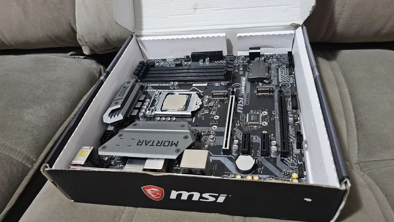 Intel Core I7 8700 + Placa mãe Msi B360M - Peças de Hardware