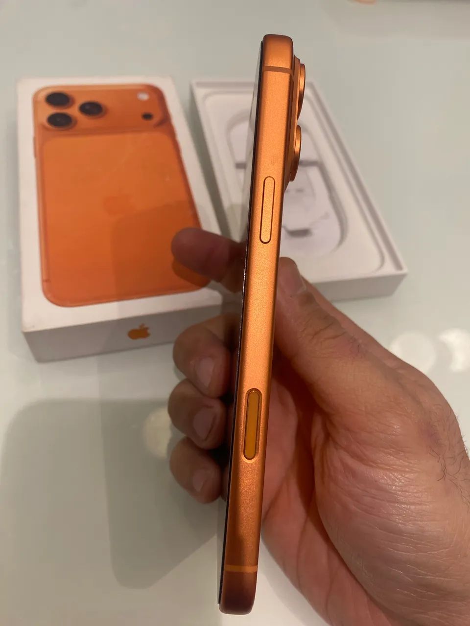 Iphone 17 Pro Max 256gb Laranja - Foto 4