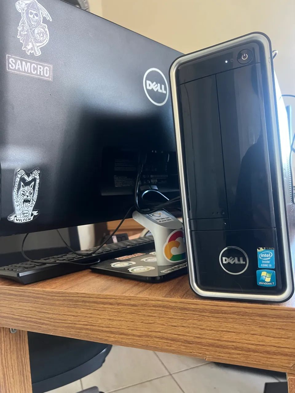 Vendo PC Desktop Dell completo pra trabalho, estudos e internet - Foto 3