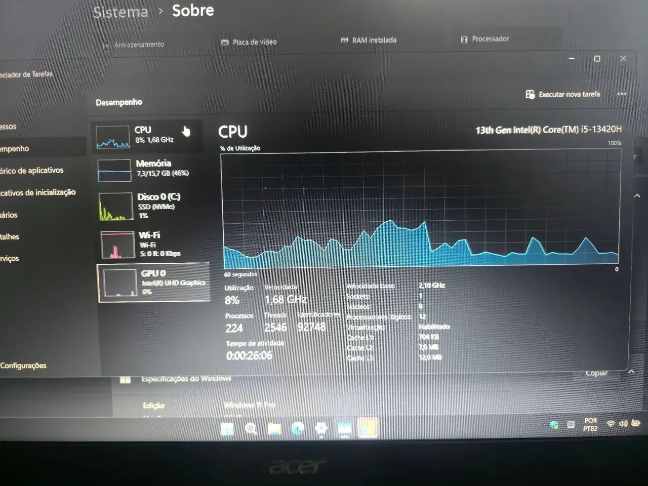 Notebook aspire GO15  - Foto 5